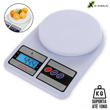 Balança Digital de Cozinha até 10 Kg XC-BD-01 X-Cell - Branca